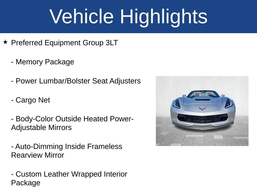 Used 2019 Chevrolet Corvette Grand Sport Convertible