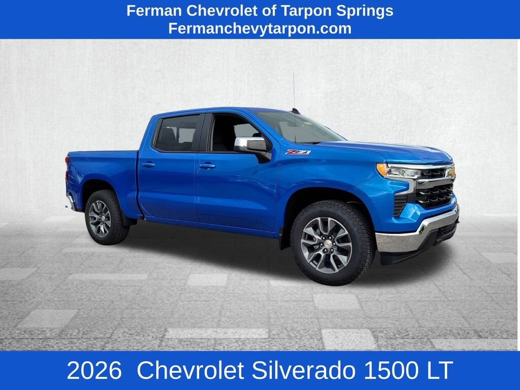 New 2026 Chevrolet Silverado 1500 LT w/1LT Truck Crew Cab