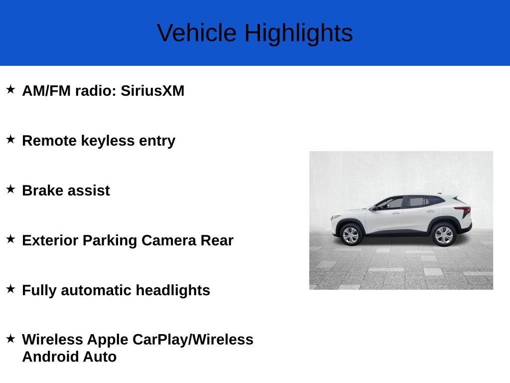 New 2026 Chevrolet Trax LS SUV