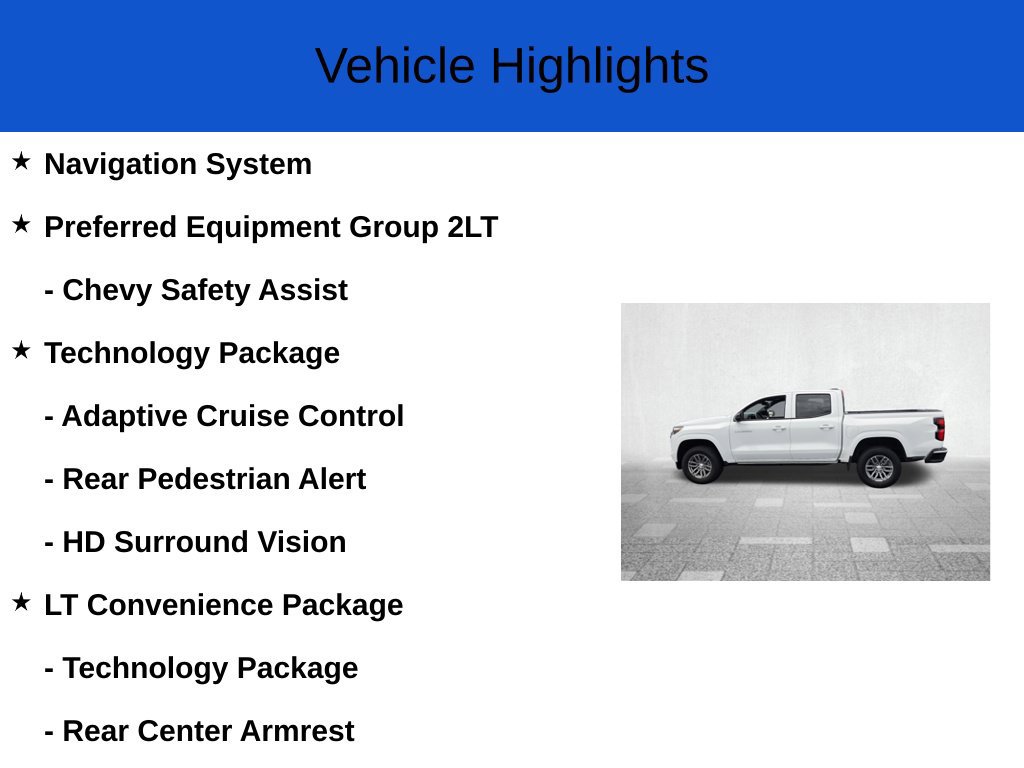 New 2026 Chevrolet Colorado LT Truck Crew Cab