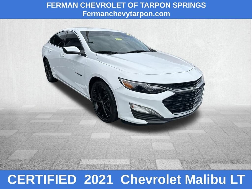 Certified 2021 Chevrolet Malibu LT Sedan