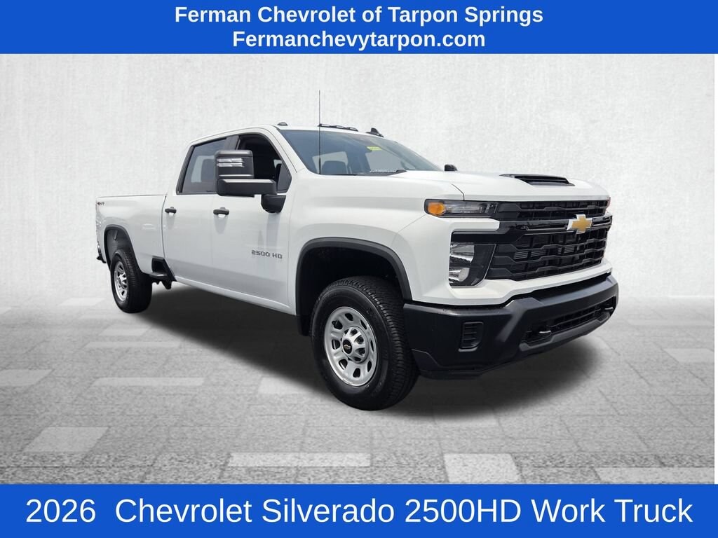 New 2026 Chevrolet Silverado 2500 HD Work Truck Truck Crew Cab