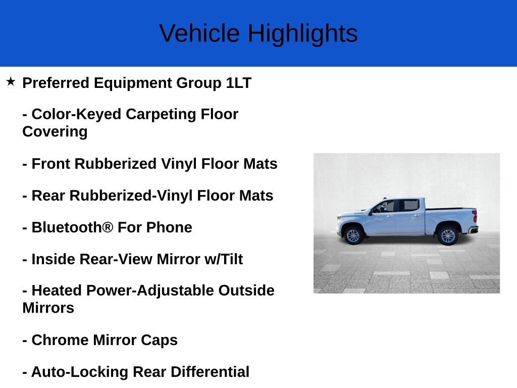 New 2026 Chevrolet Silverado 1500 LT w/1LT Truck Crew Cab