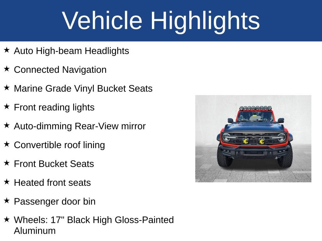 Used 2023 Ford Bronco Raptor SUV