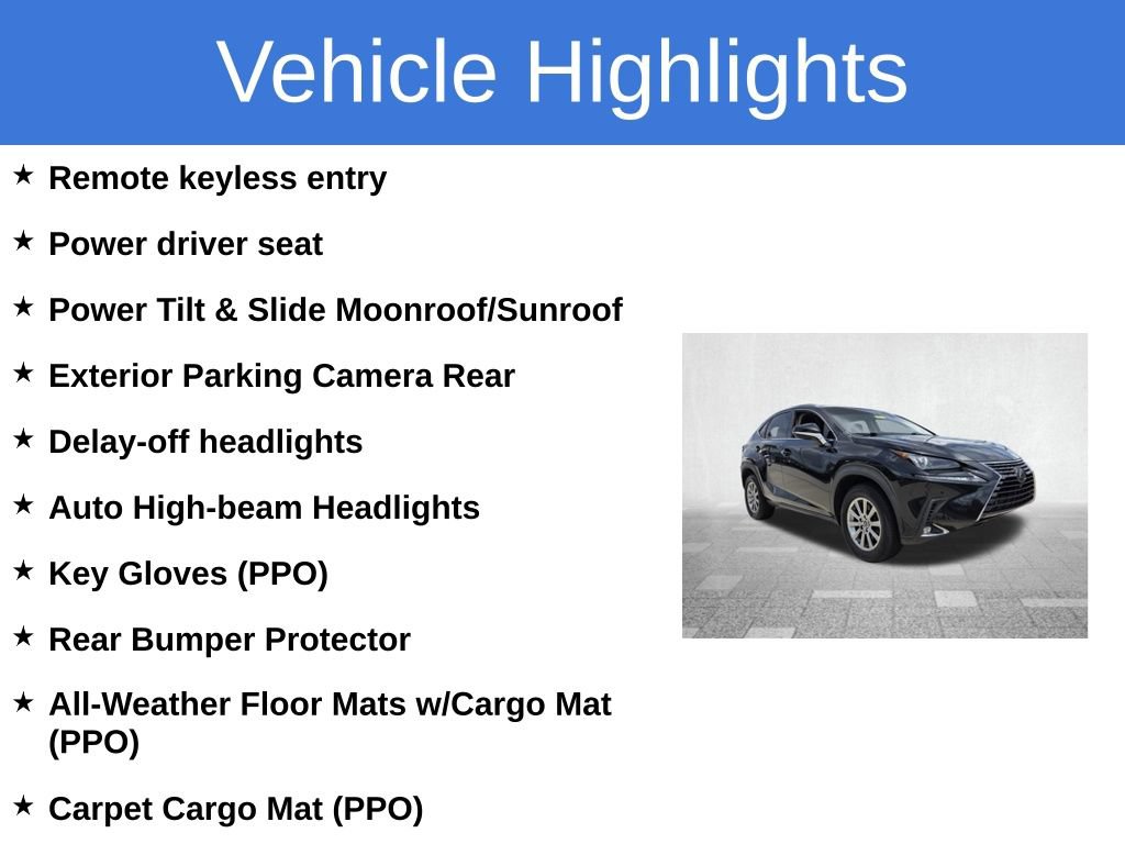 Certified 2021 Lexus NX 300 NX 300 SUV