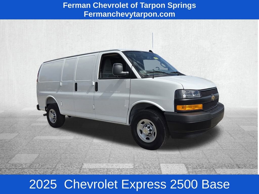 New 2025 Chevrolet Express Cargo 2500 Work Van Van Cargo Van