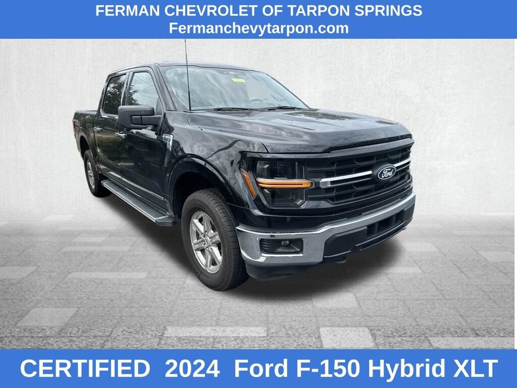 Certified 2024 Ford F-150 XLT Truck SuperCrew Cab