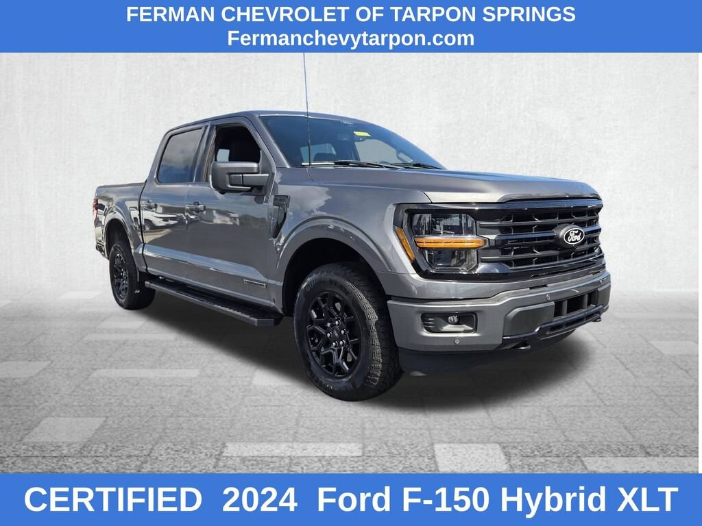 Certified 2024 Ford F-150 XLT Truck SuperCrew Cab