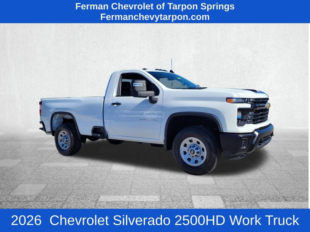 New 2026 Chevrolet Silverado 2500 HD Work Truck Truck Regular Cab
