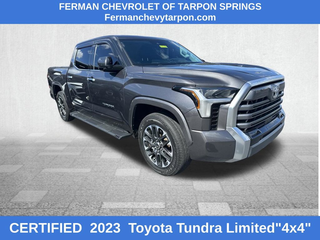 Certified 2023 Toyota Tundra Limited 3.5L V6 Truck CrewMax