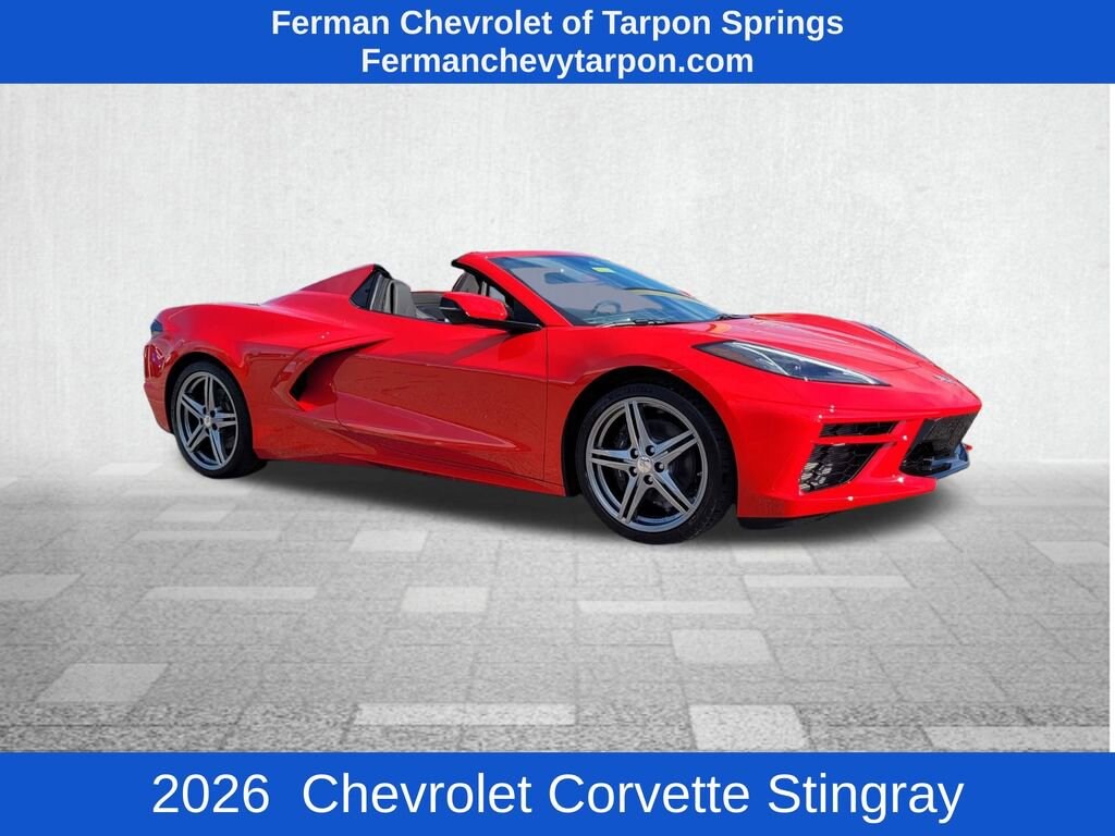 New 2026 Chevrolet Corvette Stingray Stingray w/1LT Convertible