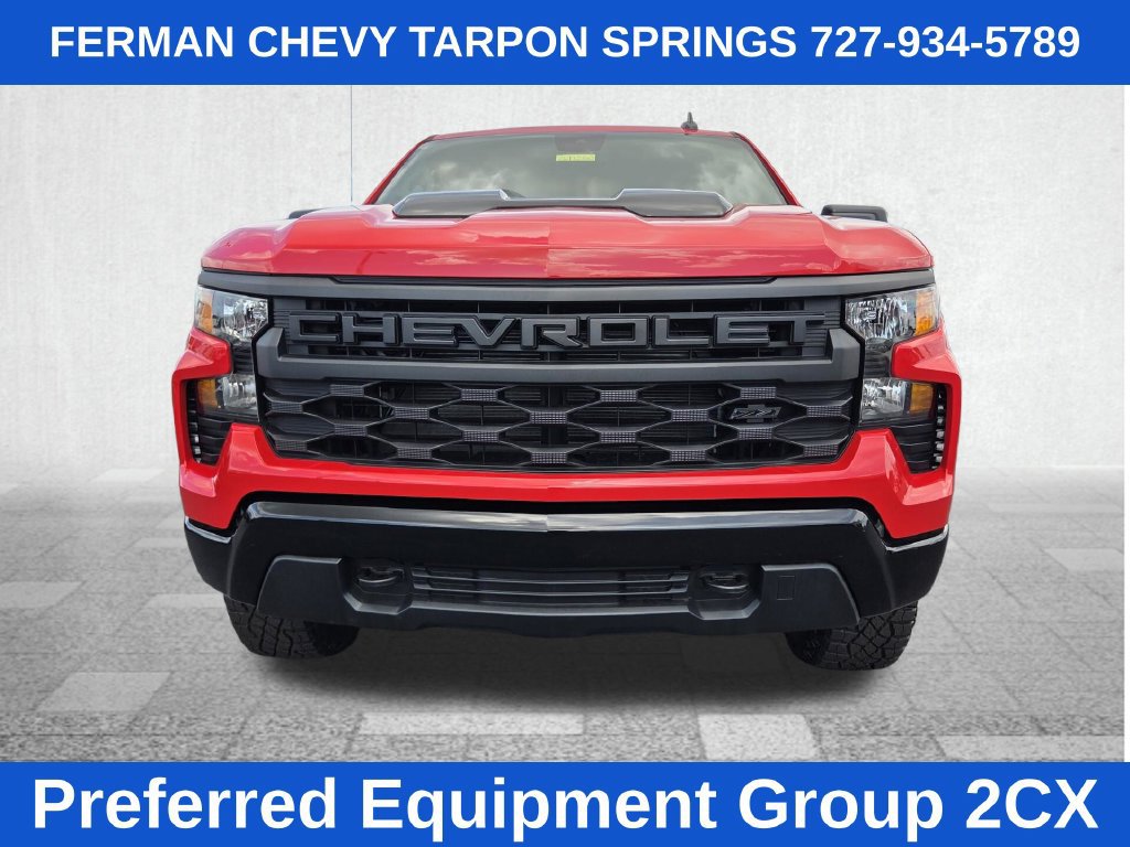 New 2026 Chevrolet Silverado 1500 Custom Trail Boss Truck Crew Cab