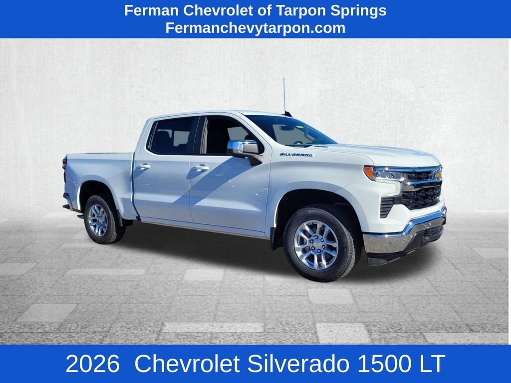 New 2026 Chevrolet Silverado 1500 LT w/1LT Truck Crew Cab
