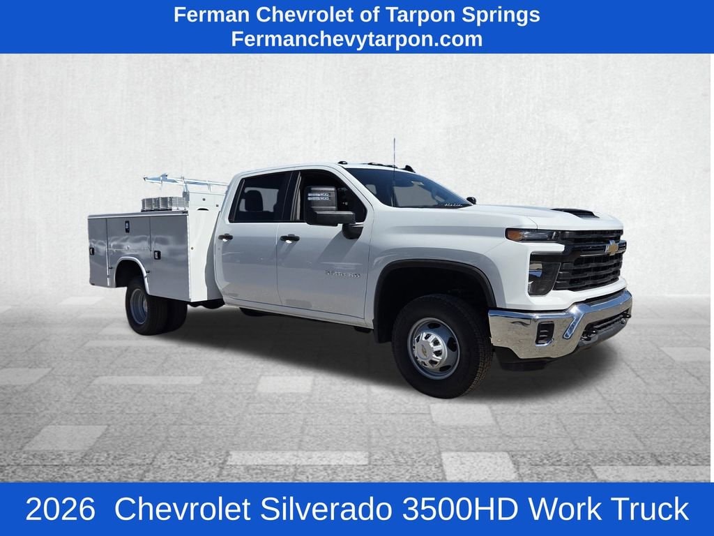 New 2026 Chevrolet Silverado 3500 HD Chassis Work Truck Truck Crew Cab