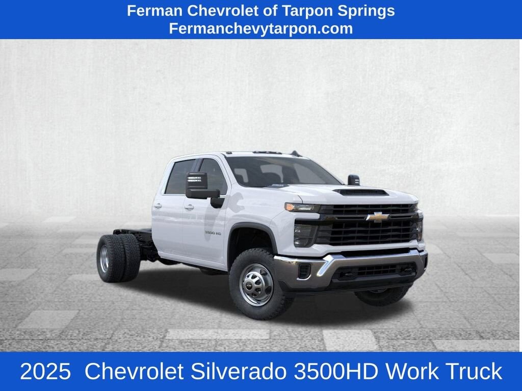 New 2025 Chevrolet Silverado 3500 HD Chassis Work Truck Truck Crew Cab