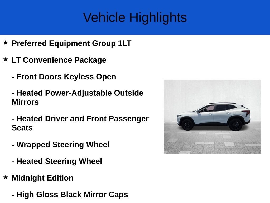 New 2026 Chevrolet Trax LT SUV