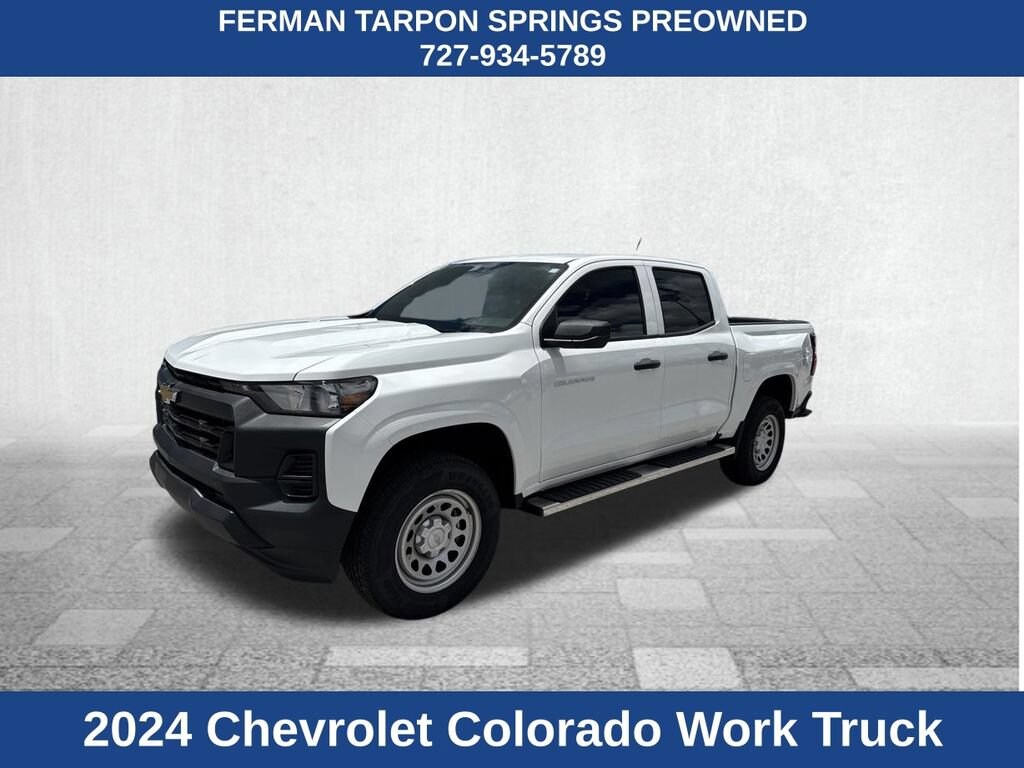 Used 2024 Chevrolet Colorado WT Truck Crew Cab