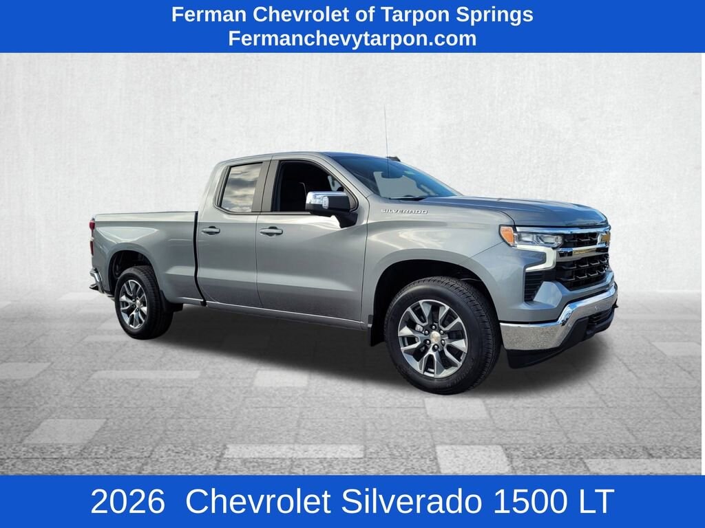 New 2026 Chevrolet Silverado 1500 LT w/1LT Truck Double Cab