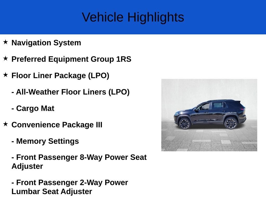 New 2026 Chevrolet Equinox RS SUV