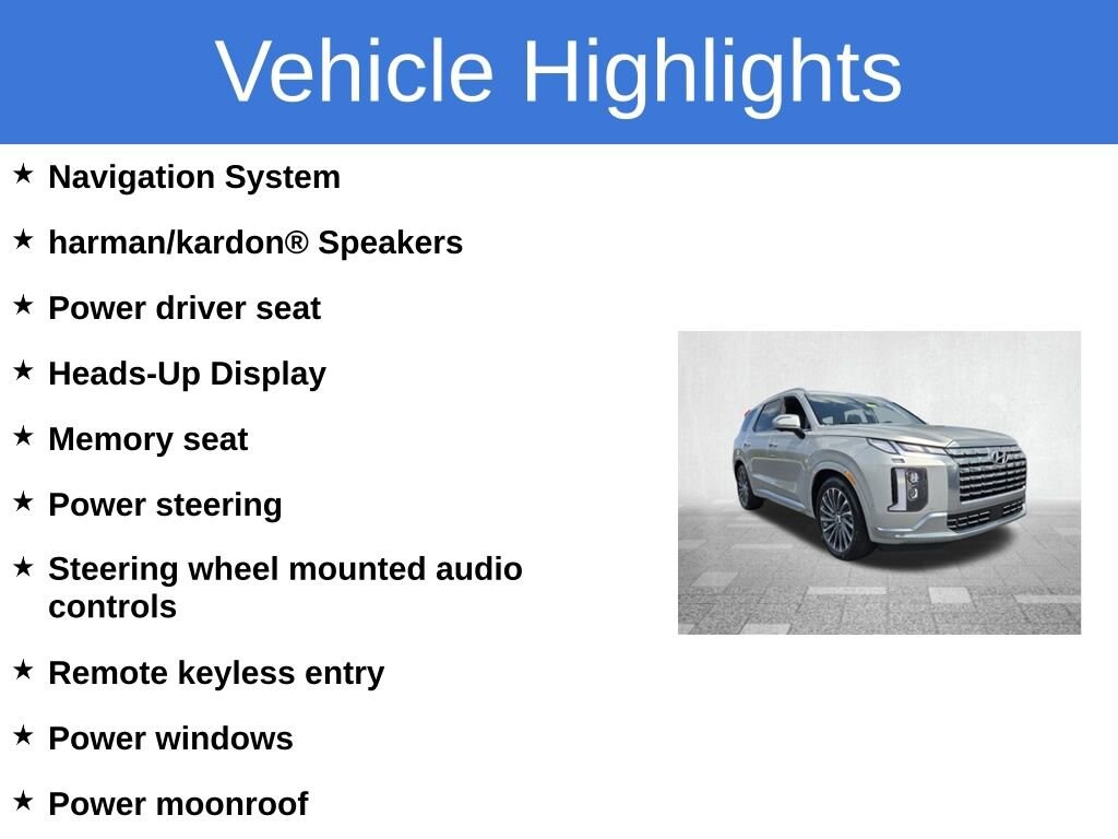 Certified 2024 Hyundai Palisade Calligraphy SUV