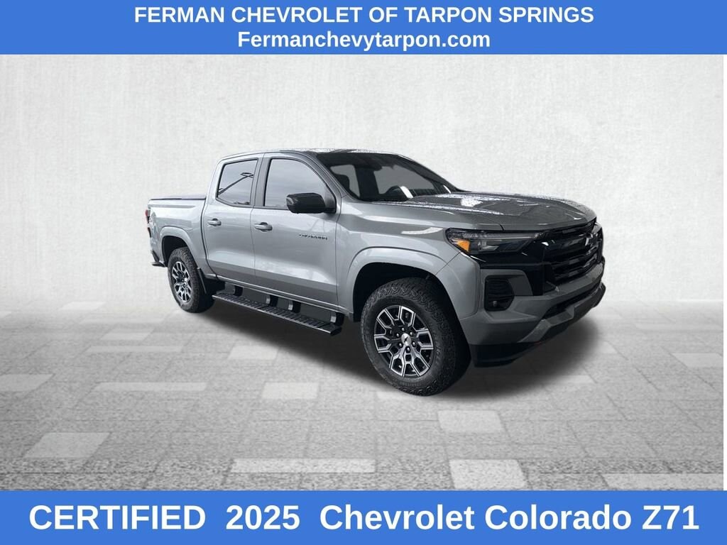 Certified 2025 Chevrolet Colorado Z71 Truck Crew Cab