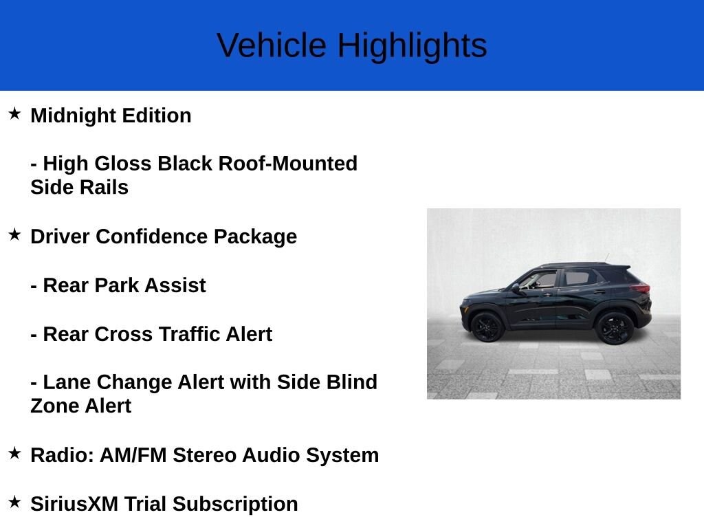 New 2026 Chevrolet Trailblazer LT SUV