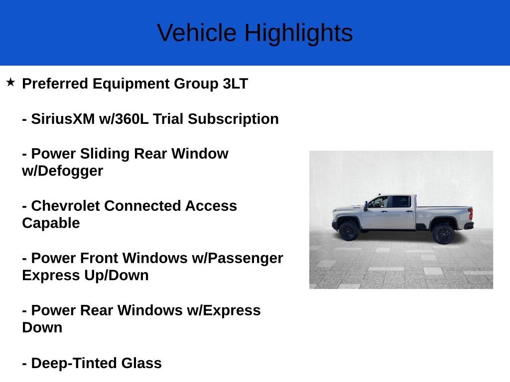 New 2026 Chevrolet Silverado 2500 HD ZR2 Truck Crew Cab