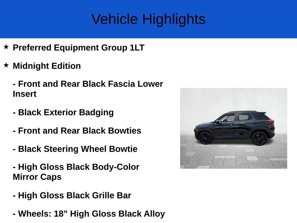 New 2026 Chevrolet Trailblazer LT SUV