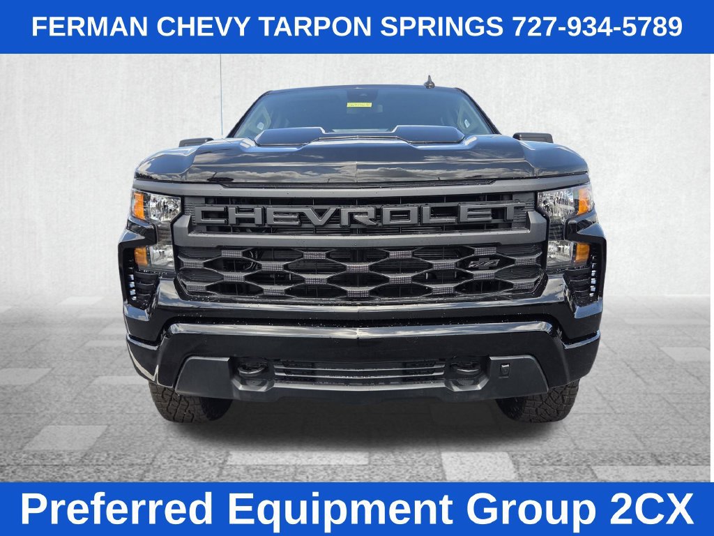 New 2026 Chevrolet Silverado 1500 Custom Trail Boss Truck Crew Cab