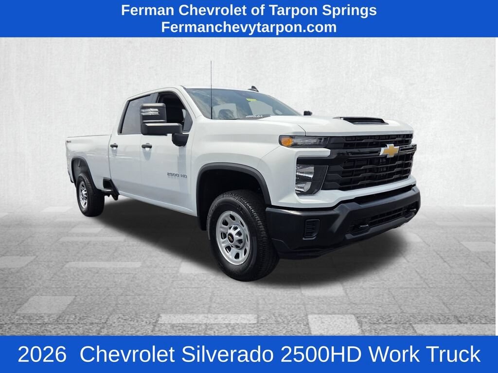 New 2026 Chevrolet Silverado 2500 HD Work Truck Truck Crew Cab