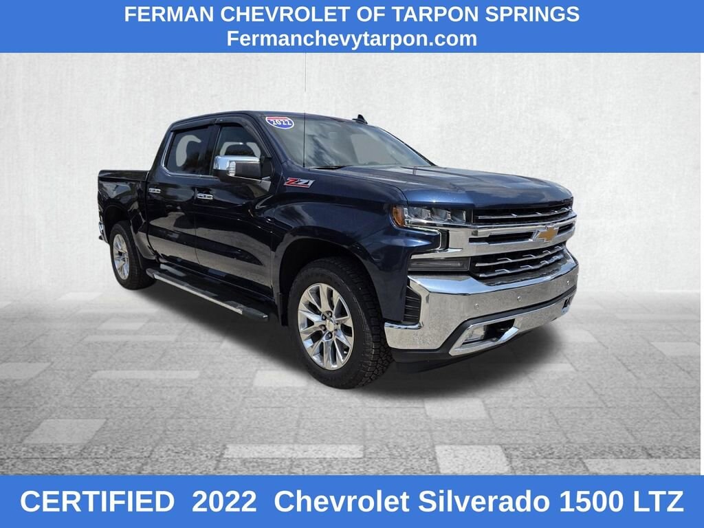 Certified 2022 Chevrolet Silverado 1500 LTD LTZ Truck Crew Cab