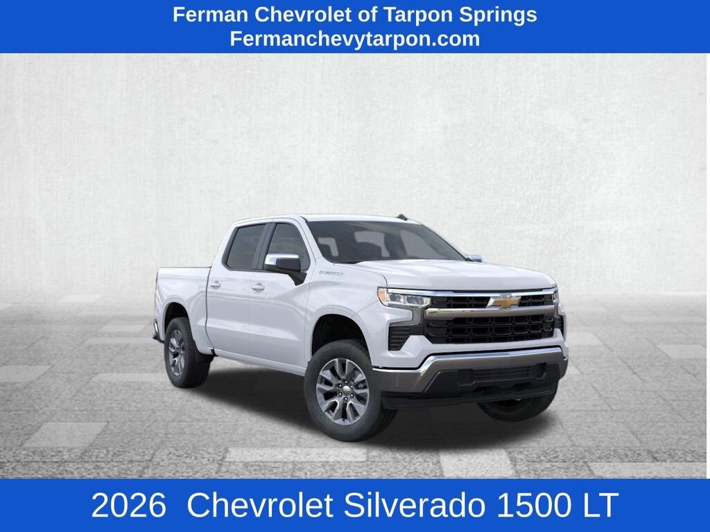 New 2026 Chevrolet Silverado 1500 LT w/1LT Truck Crew Cab