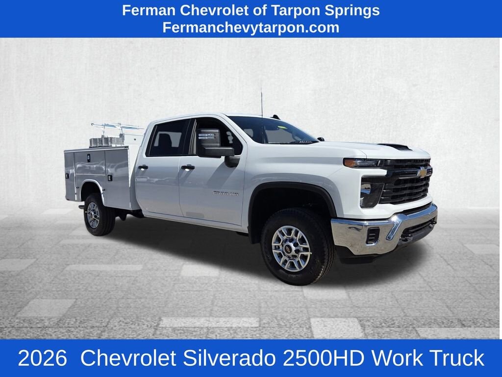 New 2026 Chevrolet Silverado 2500 HD Work Truck Truck Crew Cab