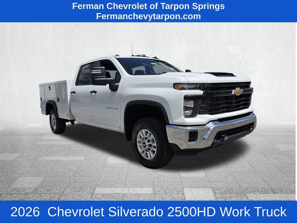 New 2026 Chevrolet Silverado 2500 HD Work Truck Truck Crew Cab