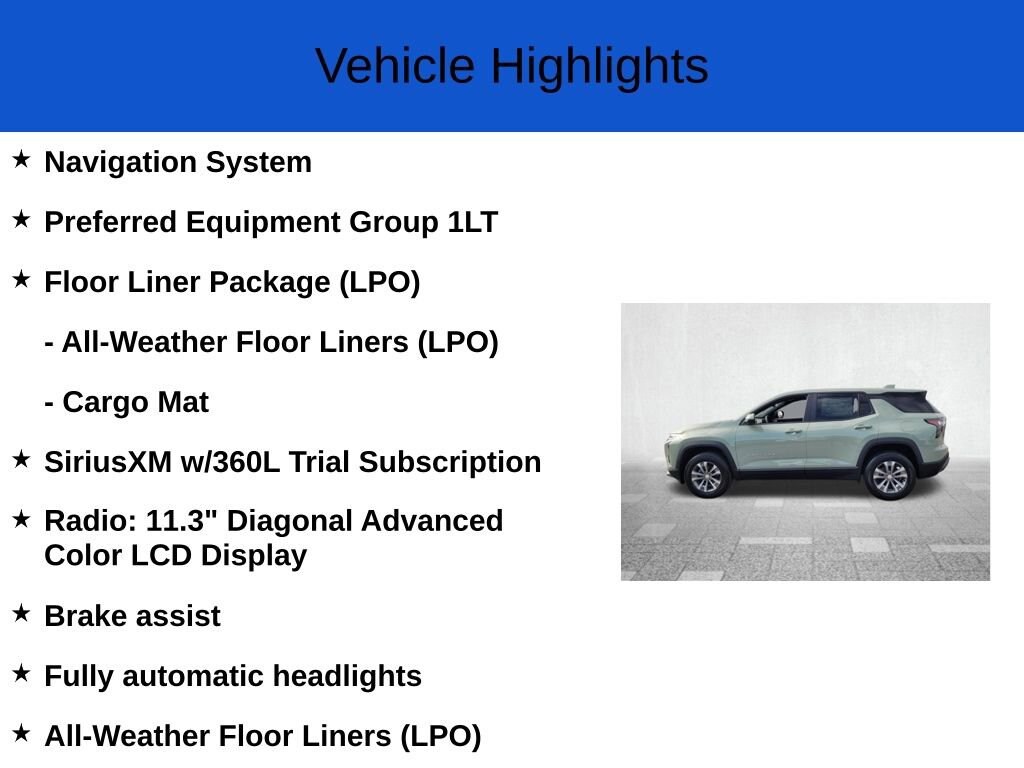 New 2026 Chevrolet Equinox LT SUV