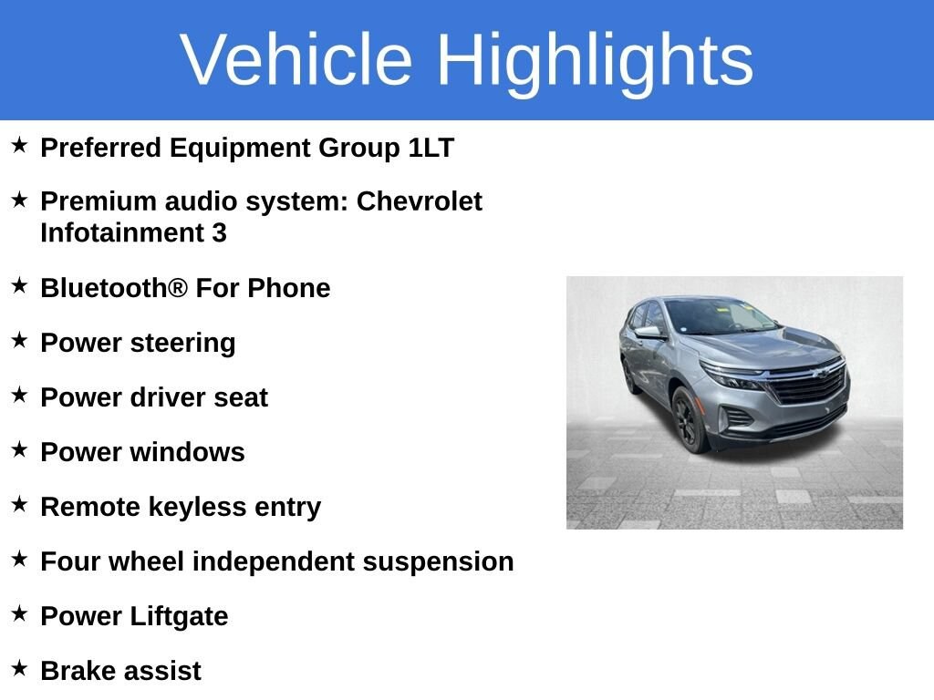 Certified 2024 Chevrolet Equinox LT w/1LT SUV