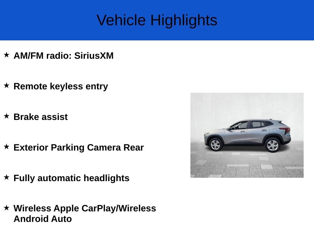 New 2026 Chevrolet Trax LS SUV