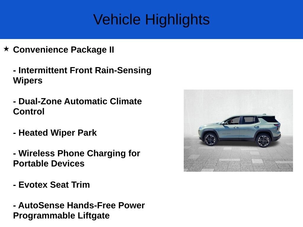 New 2026 Chevrolet Equinox LT SUV