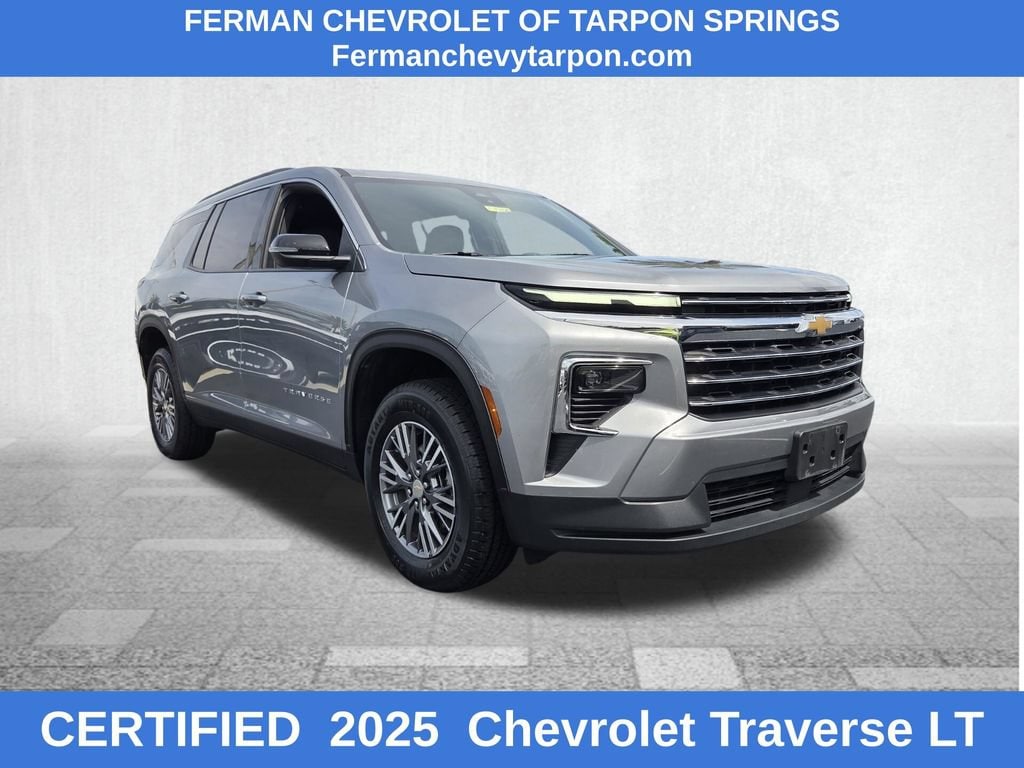 Certified 2025 Chevrolet Traverse LT SUV