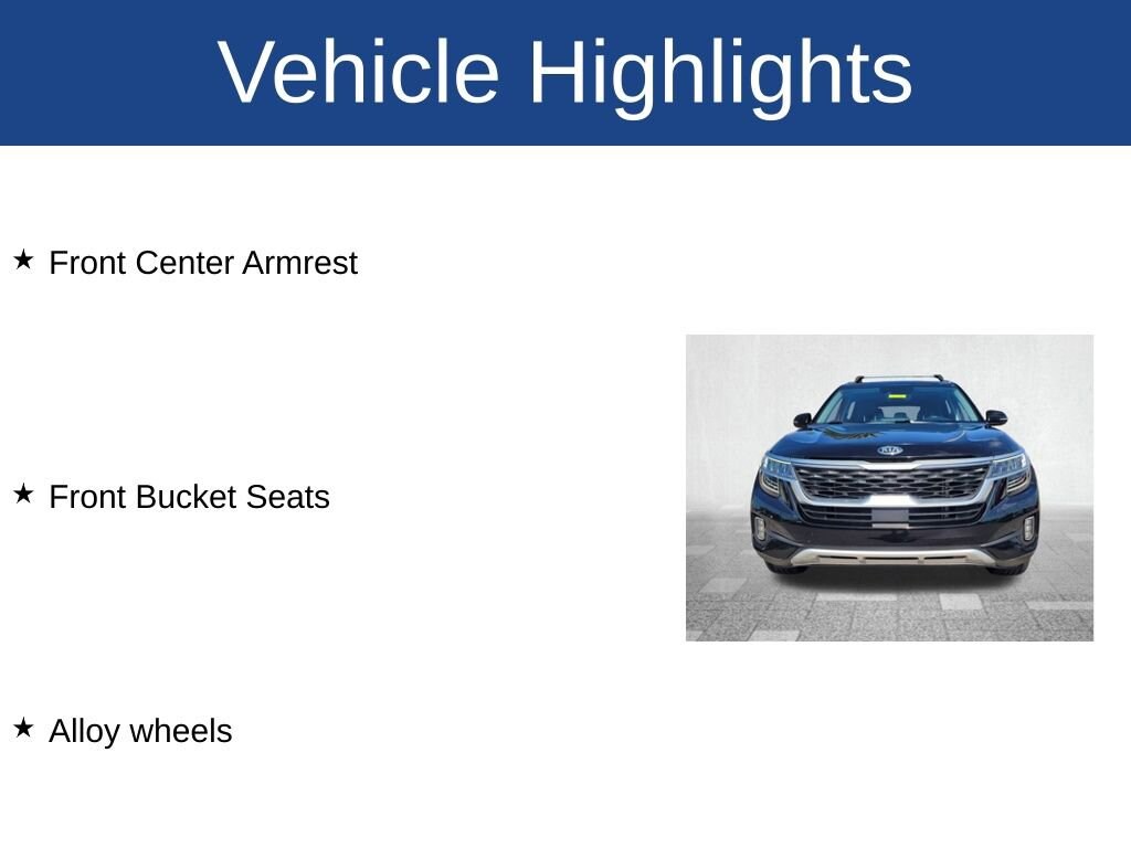 Used 2021 Kia Seltos SX SUV