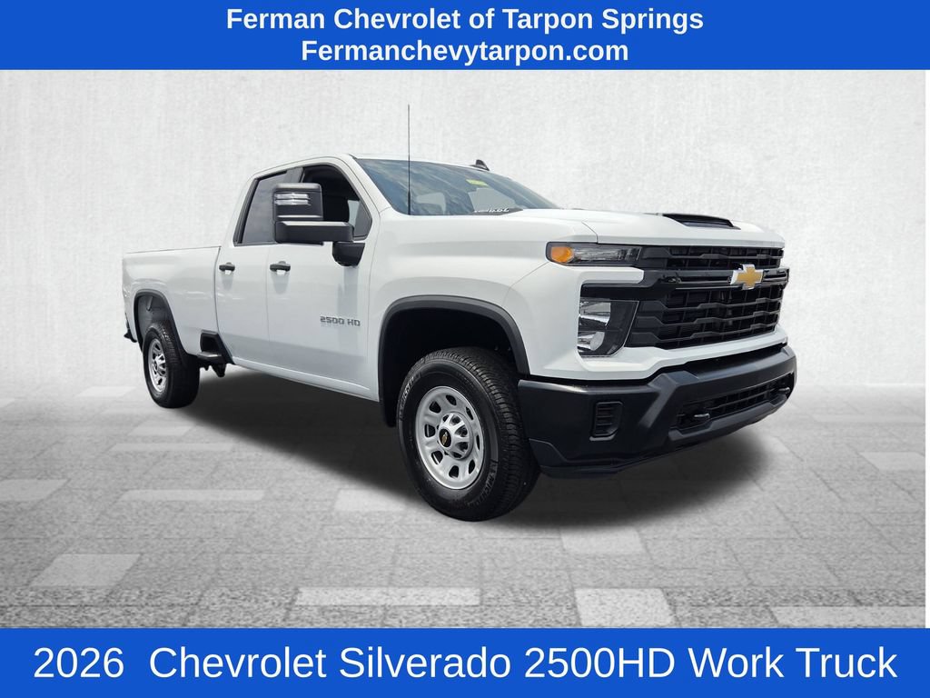 New 2026 Chevrolet Silverado 2500 HD Work Truck Truck Double Cab