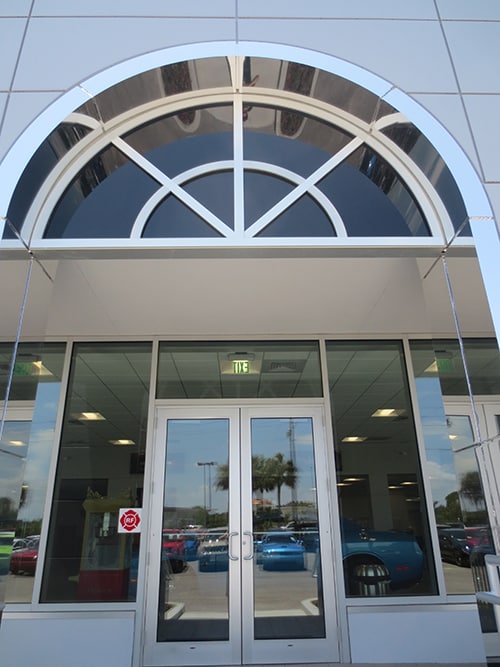 Photo of front entrance to Ferman NPR