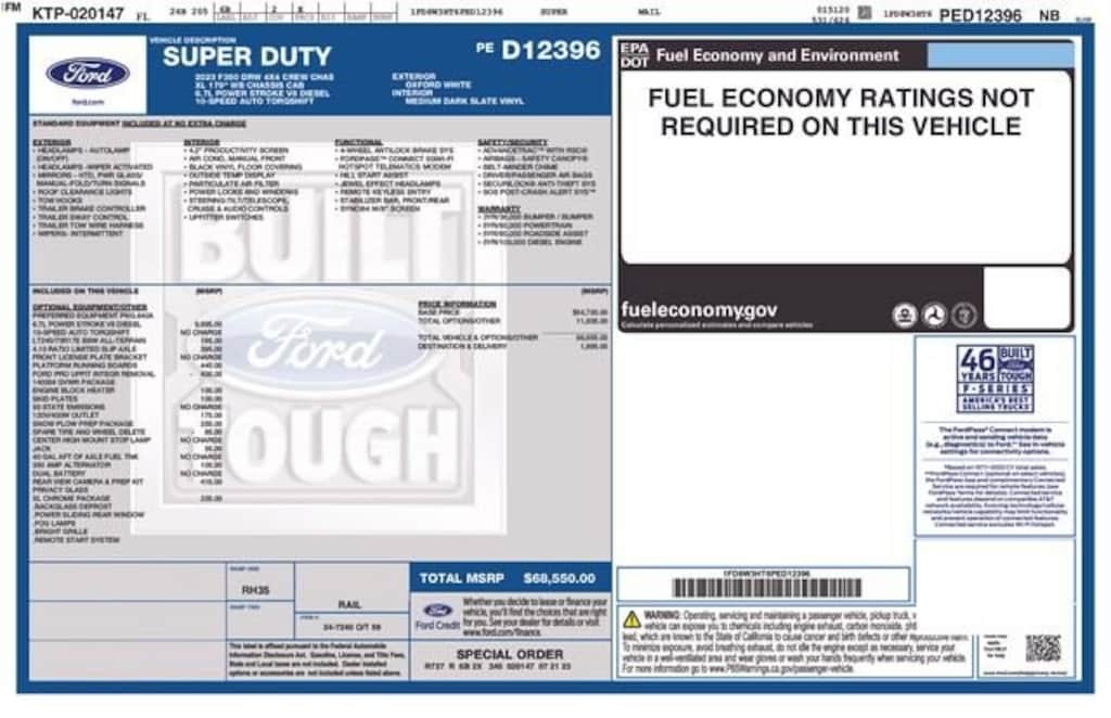 Used 2023 Ford F-350SD XL Truck Crew Cab