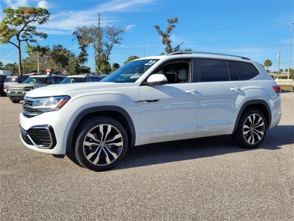 Certified 2021 Volkswagen Atlas 3.6L V6 SEL R-Line SUV