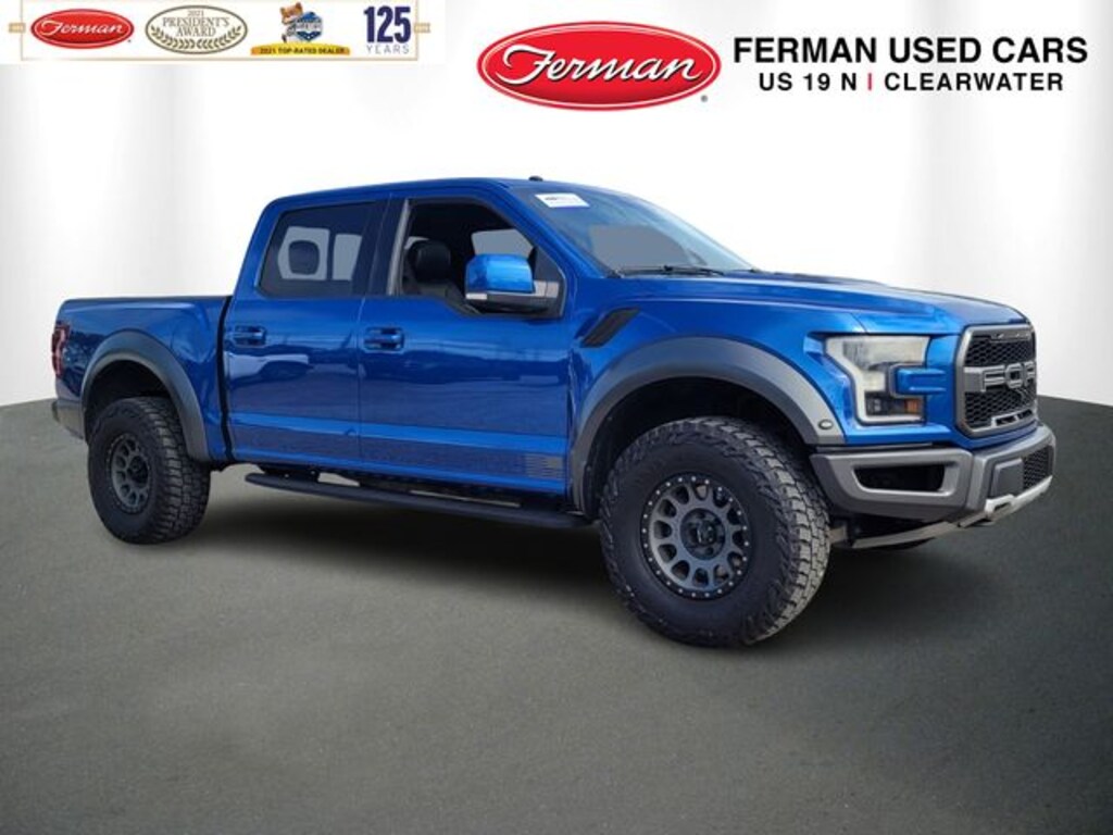 Certified 2018 Ford F-150 Raptor Truck SuperCrew Cab