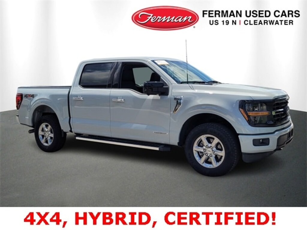 Certified 2024 Ford F-150 XLT Truck SuperCrew Cab