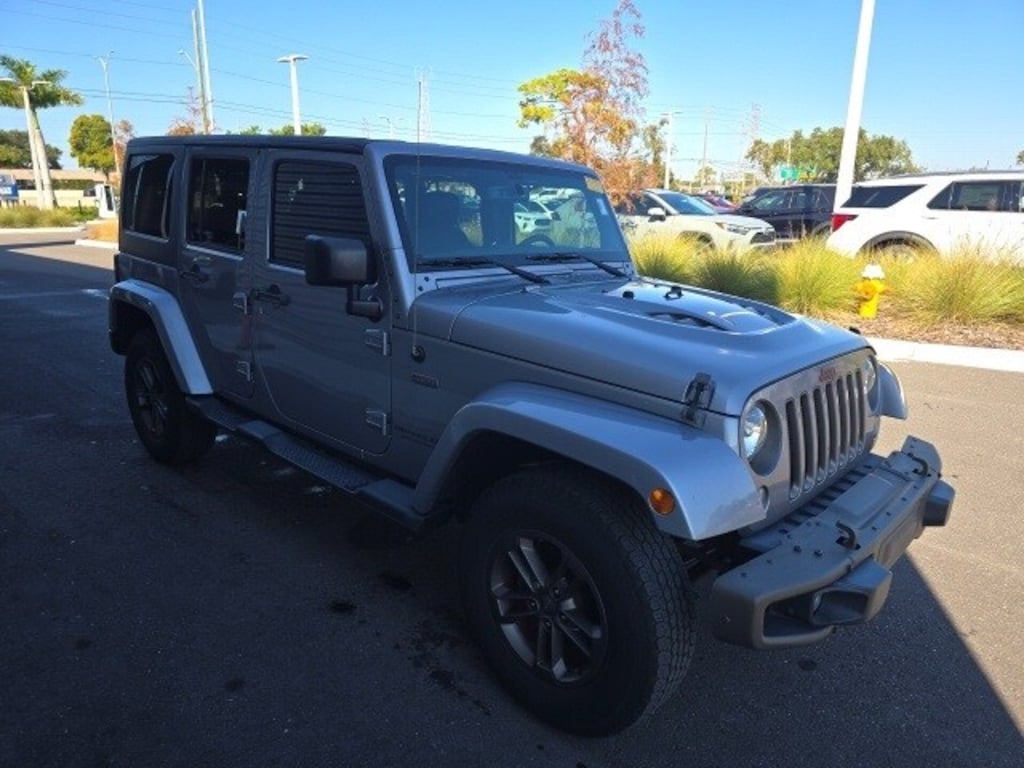 Certified 2016 Jeep Wrangler Unlimited Sahara SUV
