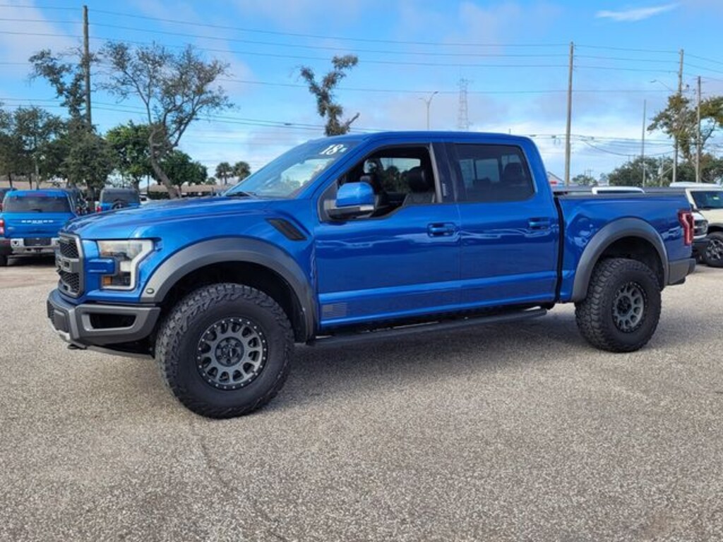 Certified 2018 Ford F-150 Raptor Truck SuperCrew Cab