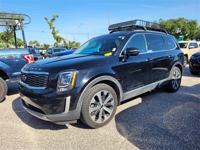 Certified 2021 Kia Telluride S with VIN 5XYP6DHC4MG114151 for sale in Tampa, FL