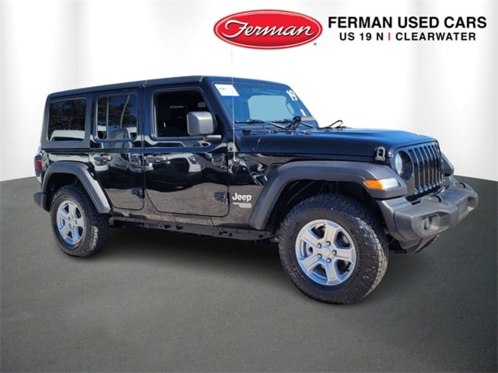 Certified 2019 Jeep Wrangler Unlimited Sport S SUV